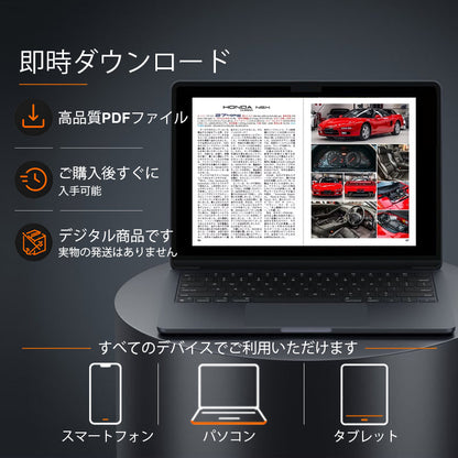 日本のスポーツカー - 写真で見る75年の歴史 (PDF)