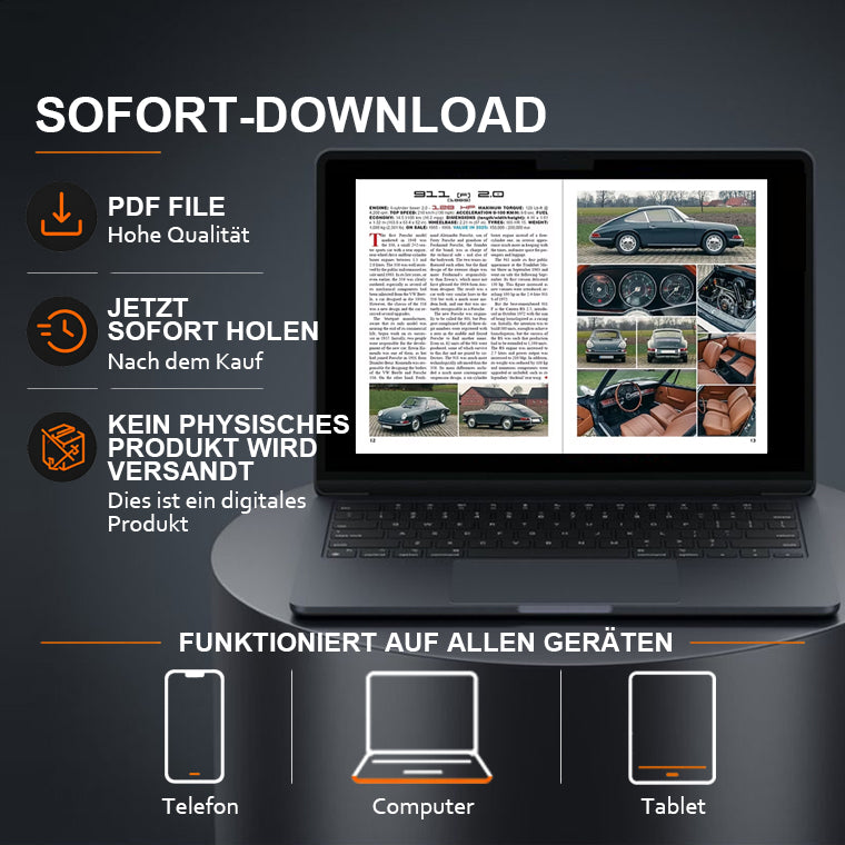 PORSCHE 911 - 60 JAHRE GESCHICHTE IN BILDERN (PDF)